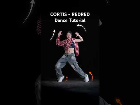 CORTIS - REDRED, dance tutorial, slowed, mirrored, with Singsinging @cortis_bighit #redred
