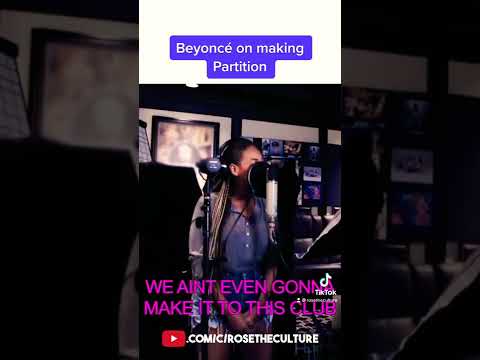 #beyonce on making #partition #hiphopculture #songwriter #shorts