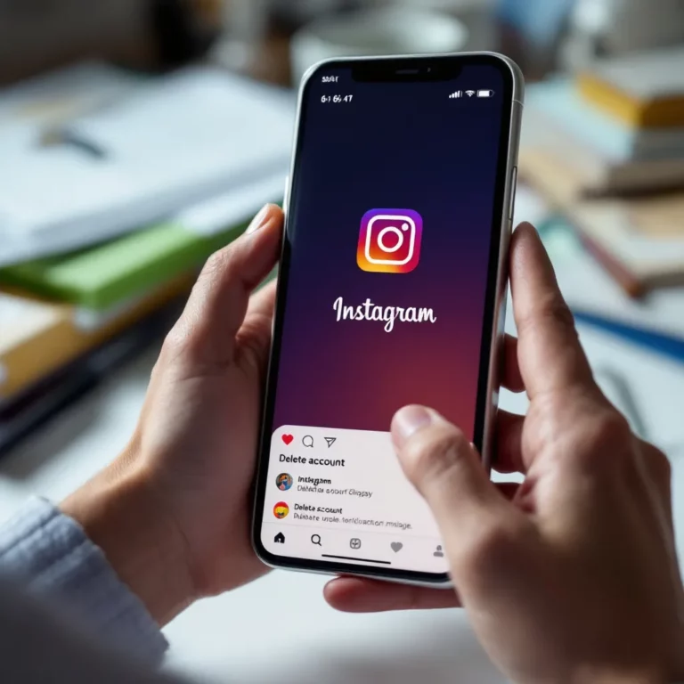 supprimer compte instagram