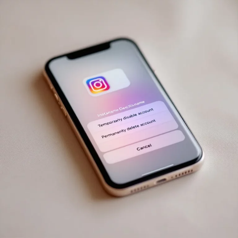 desactiver son compte instagram